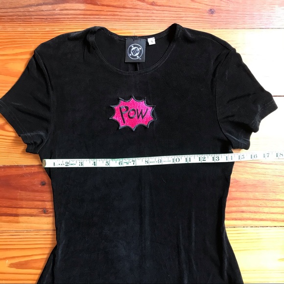 DC Comics Pow Black Dress, EUC, S - Picture 3 of 8